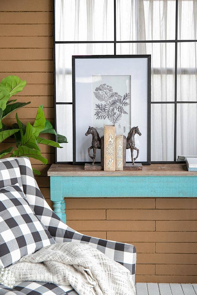 Trotting Horse Bookends