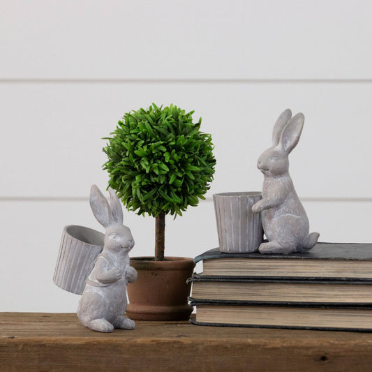 Rabbits With Baskets