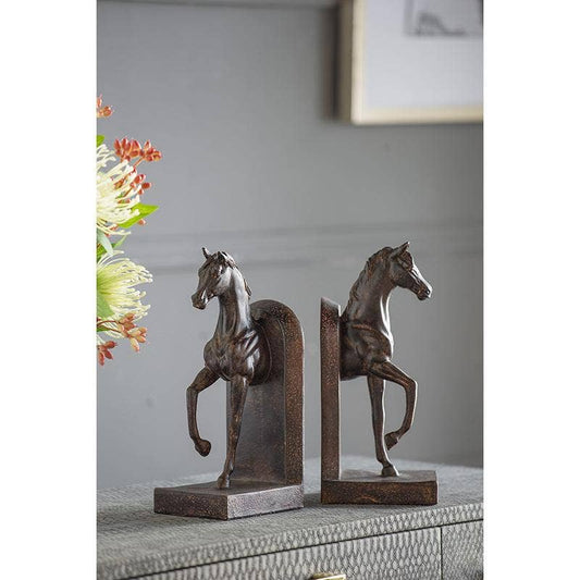 Trotting Horse Bookends