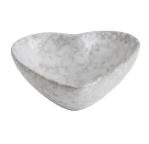 Stoneware Heart Dish, Antique White | Serveware | Sunday Night Dinner |  | 