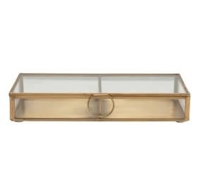 Brass & Glass Display Box | Decor | Sunday Night Dinner |  | 