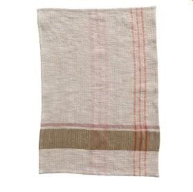 Woven Cotton & Linen Plaid Tea Towel | Textiles | Sunday Night Dinner |  | 