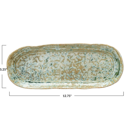 Verde Stoneware Platter