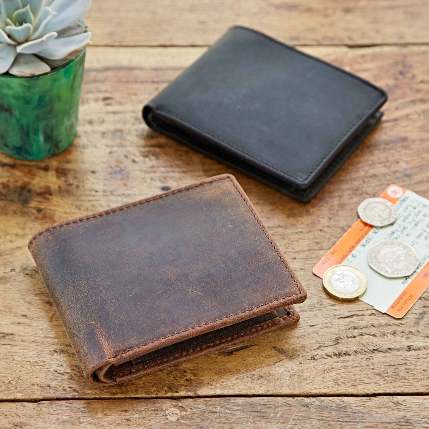 Handmade Buffalo Leather Wallet