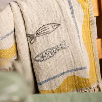 Hand Stitched Kitchen Towels