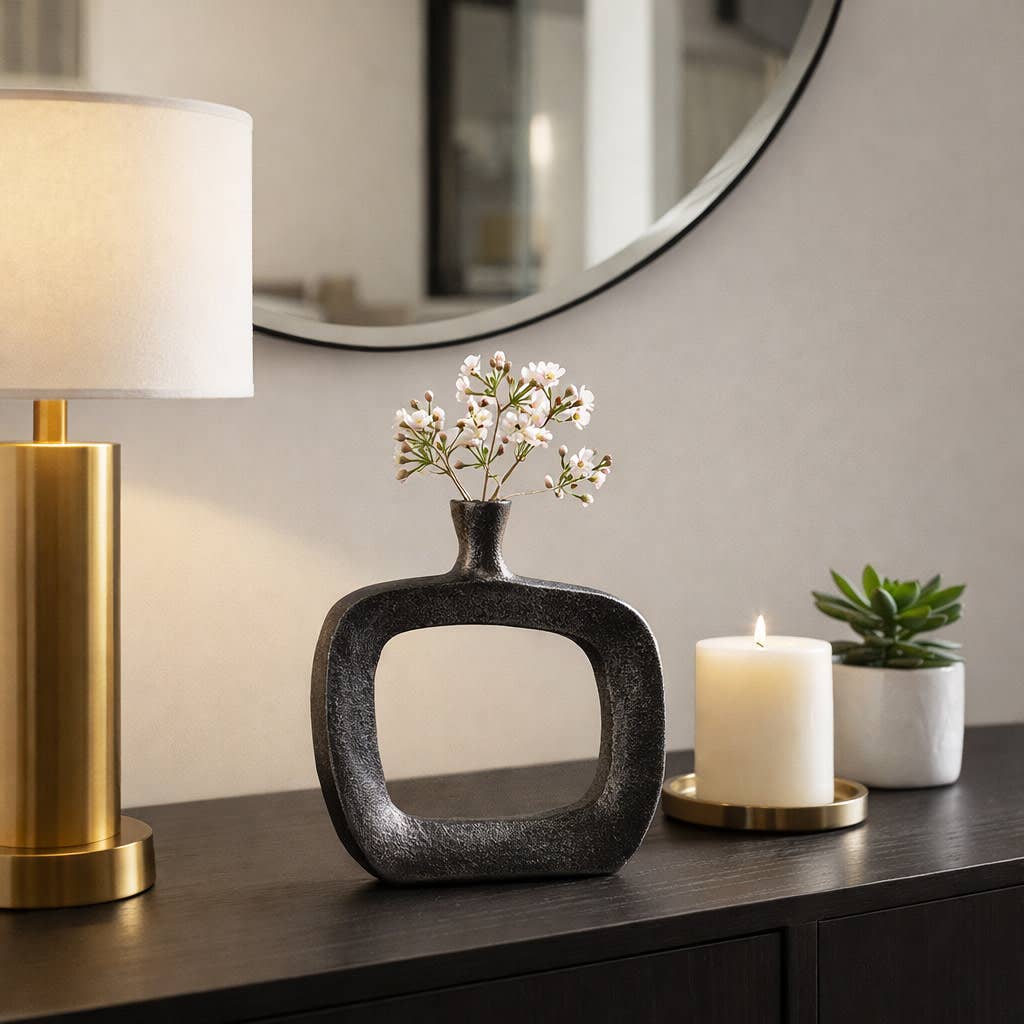 Black Antique Nickel Cut-out