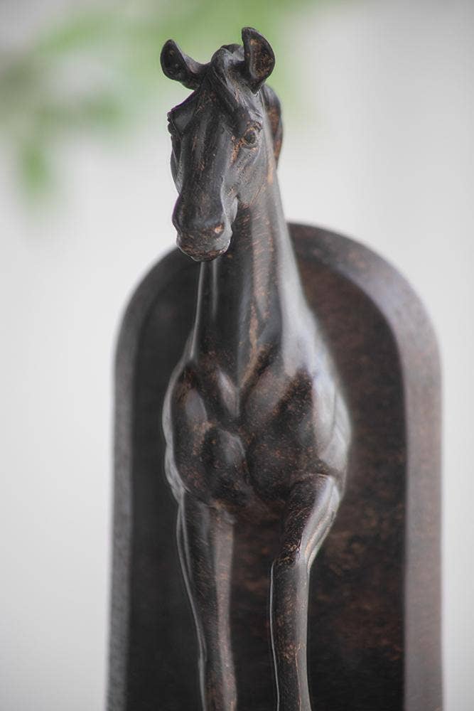 Trotting Horse Bookends