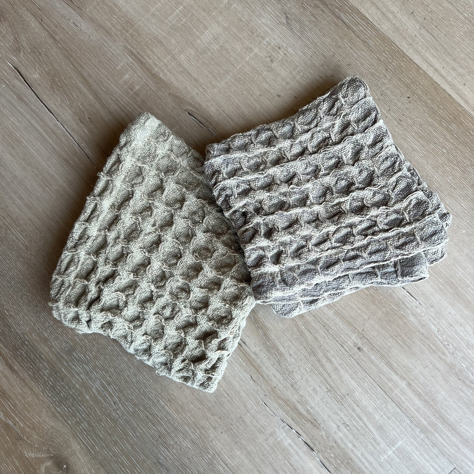 Cotton Waffle Weave Dish Cloths w/ Loops, Set of 2 | Textiles | Sunday Night Dinner |  | 