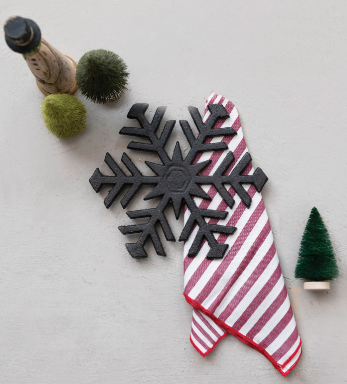 Cast Iron Snowflake Trivet | Holiday | Sunday Night Dinner |  | 