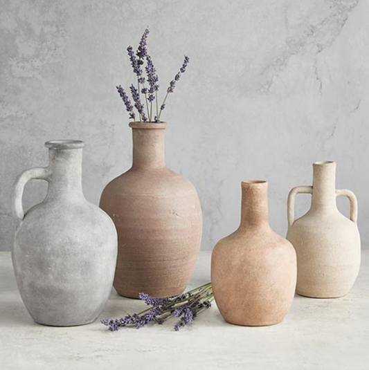 Cream Terracotta Vase | Containers | Sunday Night Dinner |  | 