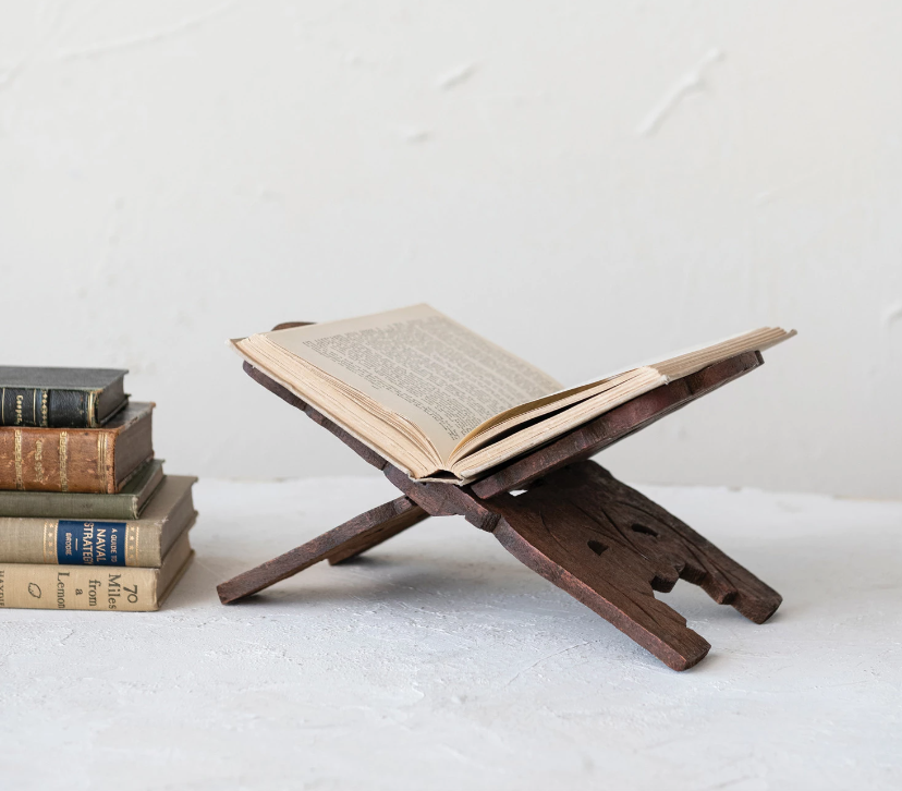 Reclaimed Wood Book Holder