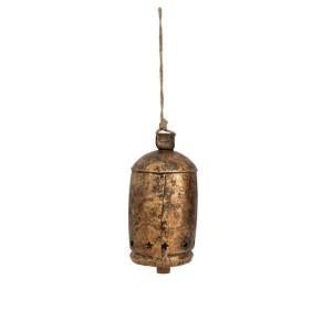 Metal Bell w/ Star Cut-Outs- Large | Holiday | Sunday Night Dinner |  | 